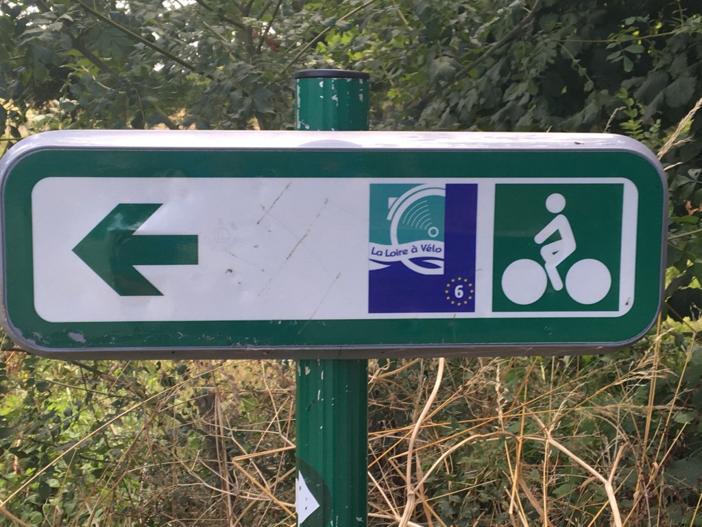 Sign on the Ultimate Bike Path